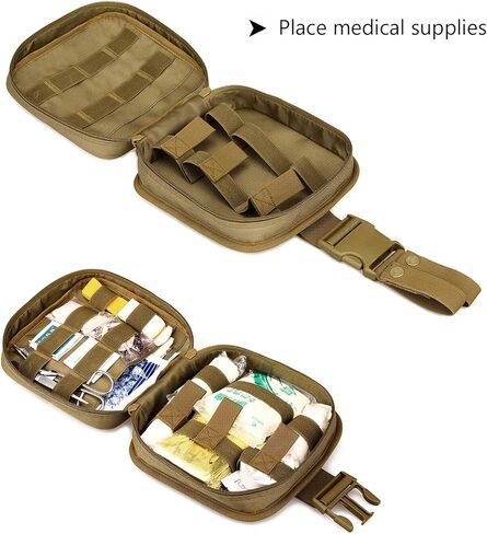 ArcEnCiel حقيبة الساق التكتيكية الإسعافات الأولية الحقيبة قطرة الخصر الفخذ الورك حزمة مراوح أداة والعتاد لركوب الدراجات النارية Airsoft in Kuwait