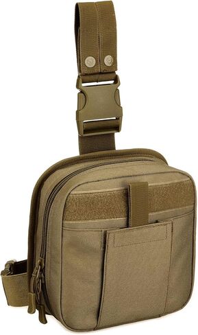 ArcEnCiel حقيبة الساق التكتيكية الإسعافات الأولية الحقيبة قطرة الخصر الفخذ الورك حزمة مراوح أداة والعتاد لركوب الدراجات النارية Airsoft in Kuwait