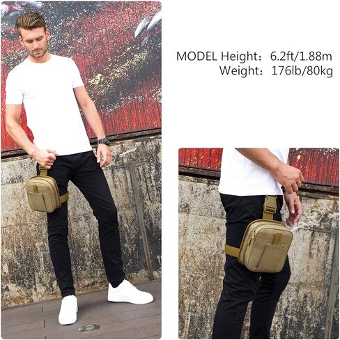 ArcEnCiel حقيبة الساق التكتيكية الإسعافات الأولية الحقيبة قطرة الخصر الفخذ الورك حزمة مراوح أداة والعتاد لركوب الدراجات النارية Airsoft in Kuwait