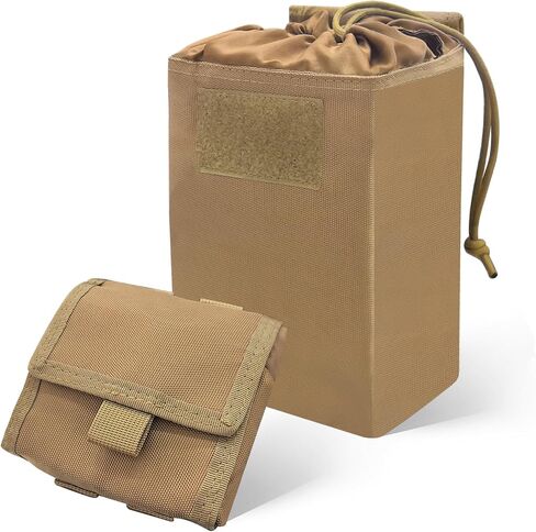حقيبة تفريغ ELVO Molle، حقيبة مجلة برباط قابلة للطي، حزمة تخزين قابلة للطي، حقيبة خصر لتفريغ الأدوات التكتيكية in Saudi Arabia