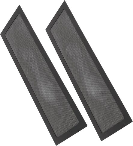 SUNGOOYUE PC Cooler Fan Dust Filter Magnetic Frame PVC Grille for Computer Fan Noise Reduction Easy to Pack of 2 (White) in Saudi Arabia