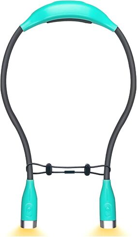 USB Rechargeable LED Neck Light 3 Brightness Levels Portable Flexible Light for Night Running Reading Knitting Travel in Saudi Arabia