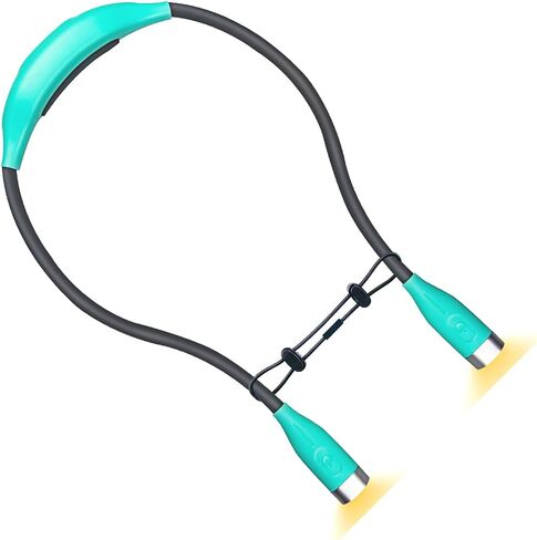 USB Rechargeable LED Neck Light 3 Brightness Levels Portable Flexible Light for Night Running Reading Knitting Travel in Saudi Arabia