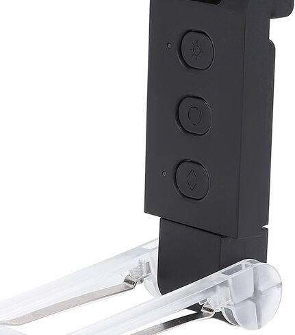 SUNGOOYUE ClampHolderon LED Bookmark Lamp, EyeCaring, Timer Function, Foldable, Book Reading Light, Rechargeable, USB, Portable, [Bed Reading], 1 Piece (White) in Saudi Arabia