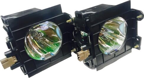 Advanced Lamps™ ET-LAD40W Lamp & Housing TwinPack for Panasonic Projectors - Fits PT-D4000-DUAL, PT-FD400-DUAL, ET-LAD40W & More - 2 Units Per Pack - 90-Day Warranty in Saudi Arabia