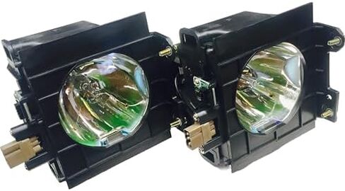 Advanced Lamps™ ET-LAD40W Lamp & Housing TwinPack for Panasonic Projectors - Fits PT-D4000-DUAL, PT-FD400-DUAL, ET-LAD40W & More - 2 Units Per Pack - 90-Day Warranty in Saudi Arabia