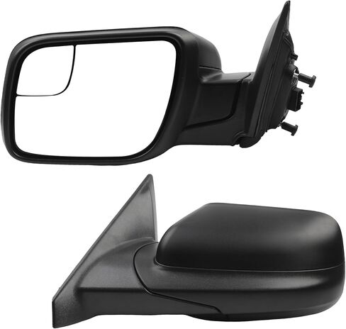 Dasbecan Right Passenger Side Door Mirror Compatible with Ford Explorer 2011-2019 Power Adjusted Glass Heated with Turn Signal Light Puddle Lamp Blind Spot Glass Replaces FO1321554 Black 7Pins in Saudi Arabia