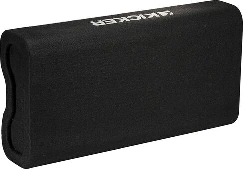 Harmony Audio Kicker 47TRTP82 Car Audio Down Firing 8" Thin Sub Box Passive Radiator Bundle with Harmony HA-A400.1 Amplifier & Amp Kit in Saudi Arabia