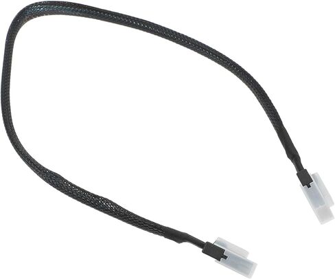 VILLCASE Mini SAS Mini SAS Cable Pin SFF Server High-Speed Data Transmission Woven Mesh Protection Compatible with Raid PCIe Controllers in Saudi Arabia