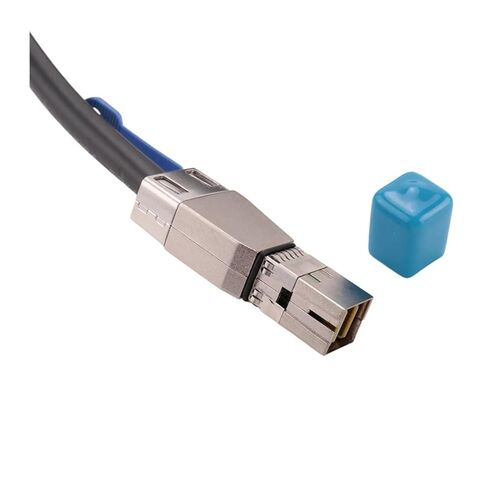 KLUFO MINI SAS HD إلى MINI SAS 36PIN كابل محول SFF-8644 إلى SFF-8087 خادم القرص الصلب كابل 12Gbps 3.33TF/1M in Kuwait