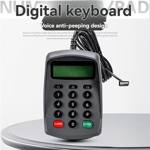 لوحة مفاتيح USB رقمية لكلمة المرور، لوحة دبوس للتشفير قابلة للبرمجة لأنظمة الدفع لنقاط البيع، جهاز إدخال رقمي آمن in Kuwait