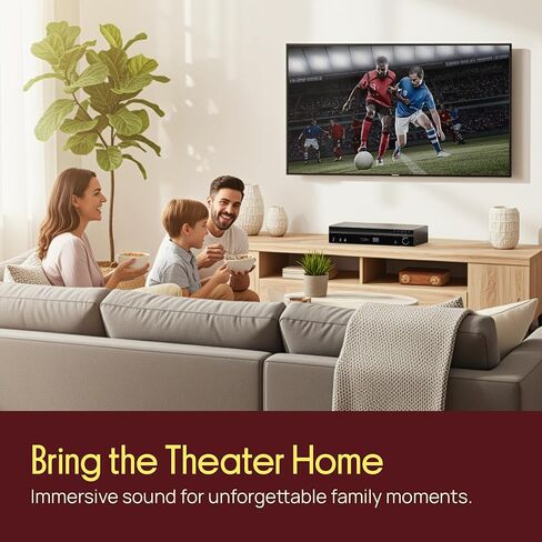 Pyle 5.2 Channel Bluetooth Home Theater Amplifier, 240 watts Peak Power, Microphone Input with Echo for Karaoke, ARC Hi-Def Input, USB-A Input with MP3 Player, FM Radio - PT875BT in Saudi Arabia