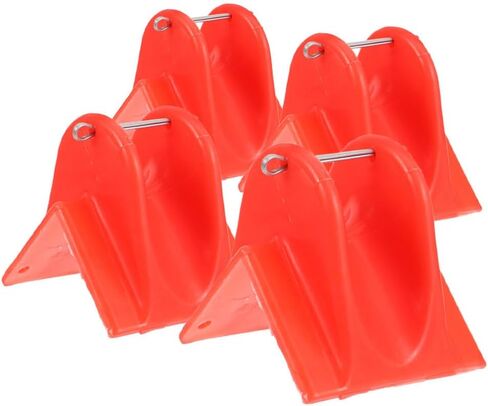 TEHAUX 4Pcs Rope Friction Protectors Durable Safety Sleeves for Climbing Ropes Wear Resistant Edge Guards Outdoor Protection for Enhanced Climber Safety Easy Installation in Saudi Arabia