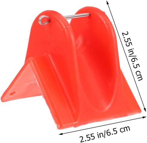 TEHAUX 4Pcs Rope Friction Protectors Durable Safety Sleeves for Climbing Ropes Wear Resistant Edge Guards Outdoor Protection for Enhanced Climber Safety Easy Installation in Saudi Arabia