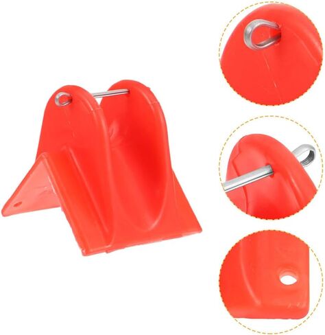 TEHAUX 4Pcs Rope Friction Protectors Durable Safety Sleeves for Climbing Ropes Wear Resistant Edge Guards Outdoor Protection for Enhanced Climber Safety Easy Installation in Saudi Arabia