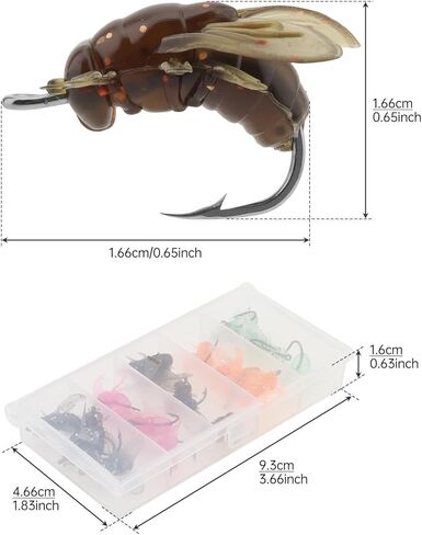 20pcs Fishing Kit, Fishing Assortment Kit Tackle Box for Bass Salmon Trout Freshwater Walleye in Saudi Arabia