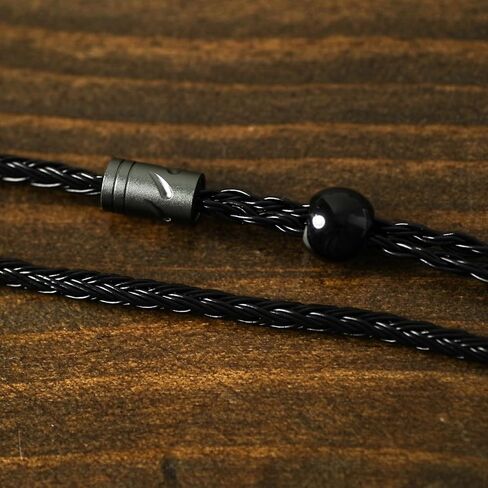 كابل سماعة أذن هاي فاي QKZ Q1 MAX مطلي بالفضة - 16 حبلا، 352 نواة، مقابس قابلة للتبديل 2.5 مم / 3.5 مم / 4.4 مم لتحسين الصوت الصوتي (نوع S، أسود) in Kuwait