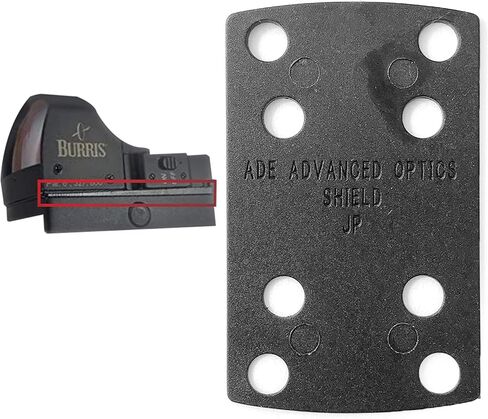 Ade Advanced Optics Red Dot Riser Shim – Delrin Elevation Mount for Holosun 407K/507K, Shield RMS/RMSc/RMSw/SMS, ADE RD3-018 Spike Reflex Sight – Tactical Sight Adapter – Precision Shim in Saudi Arabia