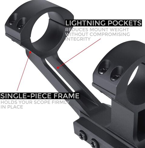 Monstrum H-Series V2 Ultralight Offset Picatinny Scope Mount in Saudi Arabia