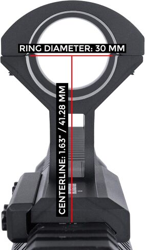 Monstrum H-Series V2 Ultralight Offset Picatinny Scope Mount in Saudi Arabia