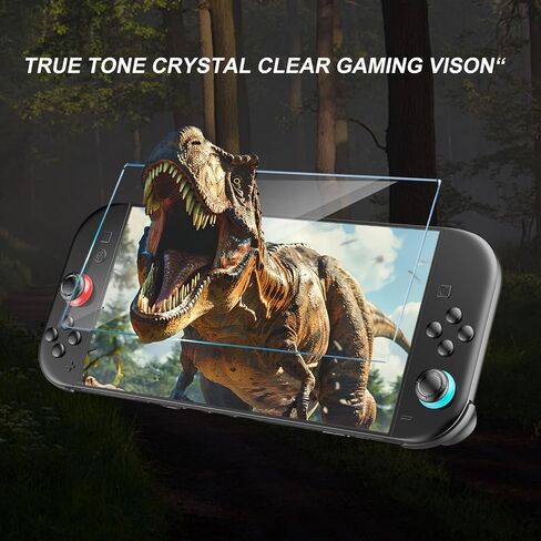 واقي شاشة من الزجاج المقوى Hiway متوافق مع Nintendo Switch 2 2025، نظام OneTouch للمحاذاة التلقائية، خالي من الفقاعات، صلابة 9H مضادة للخدش، مضادة لبصمات الأصابع، شفاف عالي الدقة in Saudi Arabia