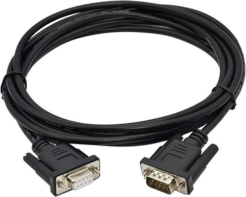 كابل برمجة TK6070-S7-200 للوحة اللمس من سلسلة TK6070 HMI Connect S7-200 (أسود 2 متر) in Saudi Arabia