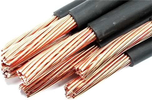 100 متر/لفة RV سلك لف نحاسي 16 مم² PVC نحاس صلب متعدد النواة أسلاك أحمر أسود 220 فولت أسلاك الطاقة 8awg 6awg 4awg 3awg 2awg(70R) in Saudi Arabia