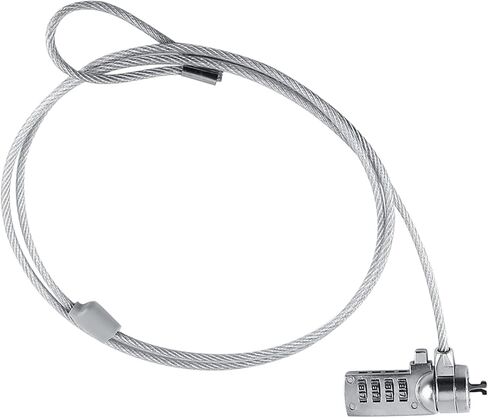 Keenso Notebook PC Laptop Castle Chain Theft of Theft, Assumed Combination Cable, High Strength Locking Memory, Works with All PCs in Saudi Arabia