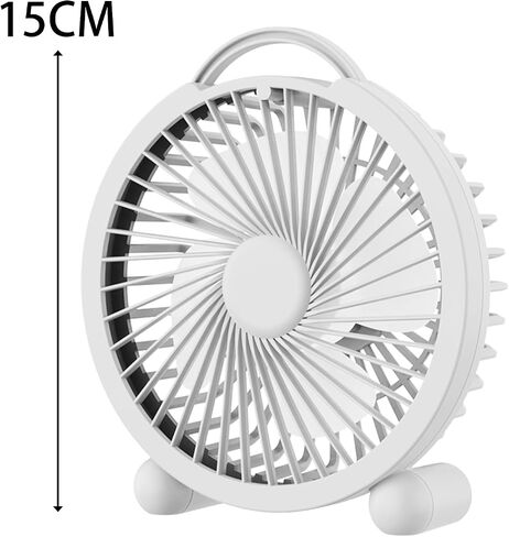 Portable Summer Mini Fan USB Rechargeable Bedside Desk Quiet Fans For Outdoor Home Office,Green in Saudi Arabia