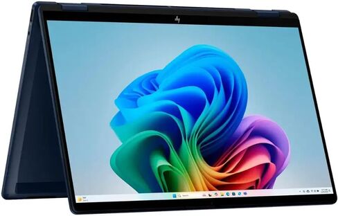 HP OmniBook X Flip 2-in-1 Laptop 14" WUXGA Touchscreen Intel 8-Core Ultra 7 256V Intel Arc Graphics 140V 16GB LPDDR5 1TB SSD Thunderbolt 4 Wi-Fi 6E Backlit Keyboard 5MP + IR Camera Win11 Pro in Saudi Arabia