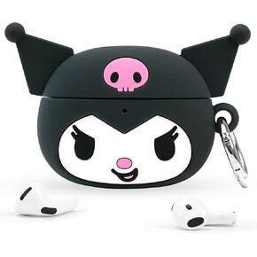 iFace Sanrio Case Compatible with AirPods 4th gen [Hello Kitty and Friends] - Cute Silicone Protective Cover [Carabiner Clip Included] [Wireless Charging Compatible] – Hello Kitty in Kuwait