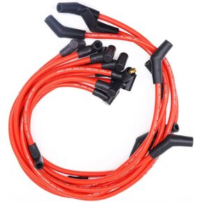 7733 Ignition Spark Plug Wires Set of 6 Compatible with Jeep Wrangler 2007 2008 2009 2010 2011 V6 3.8L Replacement for 68017712AB in Saudi Arabia
