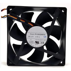 ل PV123812DSPF01 12V 0.90A 10.8W 3500RPM 150CFM 50.6DB 120X120X38MM 4-سلك مروحة التبريد in Kuwait
