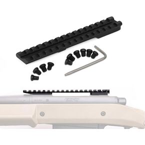 Gotical Picatinny Rail Mount for Remington 700 Rifles Short Action Aluminum Finish Matte Black in Saudi Arabia