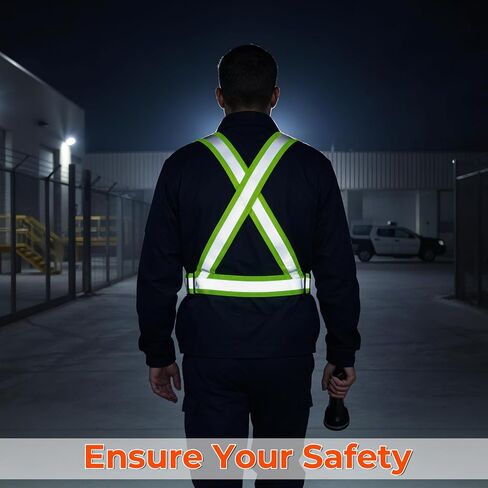 20 Pcs Reflective Vest Running Gear, High Visible Multicolor Adjustable Reflective Vest Elastic Bright Neon Lightweight Safety Straps for Men Women Night Walking Running Cycling Jogging in Saudi Arabia