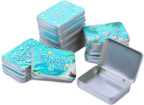 6 Pieces 4oz Heart Shaped Empty Golden Metal Tin Cans with Clear Window Lids for Candle Making, Candies, Gifts & Treasures in Saudi Arabia