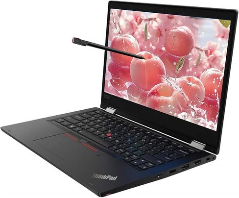 Lenovo ThinkPad L13 Yoga 2 in 1 Laptop FHD(1920x1080) Touchscreen, Core i5-10th, 16GB RAM, 256GB SSD, HDMI, USB-C, Windows 11 Pro (Renewed) in Saudi Arabia