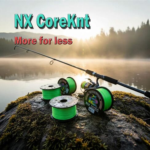 Braided Fishing Line, 12 Strands Pro Grade Braid Fishing Line - Abrasion Resistant - Zero Stretch - Super Tough - Braided Lines for Saltwater or Freshwater in Saudi Arabia