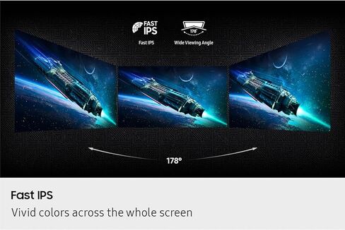 شاشة الألعاب Samsung Odyssey G7 G70F مقاس 27 بوصة بدقة FHD، وضع IPS مزدوج سريع، معدل تحديث 4K 180 هرتز، متوافق مع NVIDIA G-Sync، AMD FreeSync™ Premium، حامل مريح، LS27FG706ENXZA in Saudi Arabia
