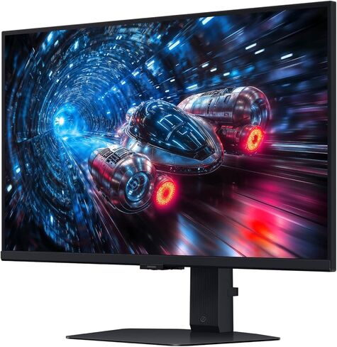 شاشة الألعاب Samsung Odyssey G7 G70F مقاس 27 بوصة بدقة FHD، وضع IPS مزدوج سريع، معدل تحديث 4K 180 هرتز، متوافق مع NVIDIA G-Sync، AMD FreeSync™ Premium، حامل مريح، LS27FG706ENXZA in Saudi Arabia