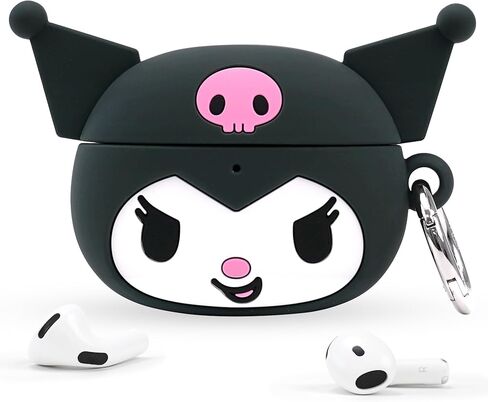 iFace Sanrio Case Compatible with AirPods 4th gen [Hello Kitty and Friends] - Cute Silicone Protective Cover [Carabiner Clip Included] [Wireless Charging Compatible] – Hello Kitty in Kuwait