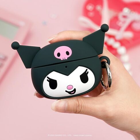 iFace Sanrio Case Compatible with AirPods 4th gen [Hello Kitty and Friends] - Cute Silicone Protective Cover [Carabiner Clip Included] [Wireless Charging Compatible] – Hello Kitty in Kuwait