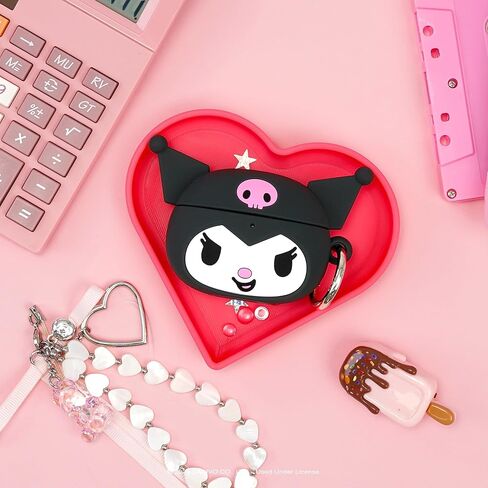 iFace Sanrio Case Compatible with AirPods 4th gen [Hello Kitty and Friends] - Cute Silicone Protective Cover [Carabiner Clip Included] [Wireless Charging Compatible] – Hello Kitty in Kuwait