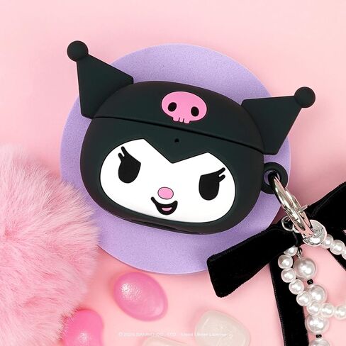 iFace Sanrio Case Compatible with AirPods 4th gen [Hello Kitty and Friends] - Cute Silicone Protective Cover [Carabiner Clip Included] [Wireless Charging Compatible] – Hello Kitty in Kuwait