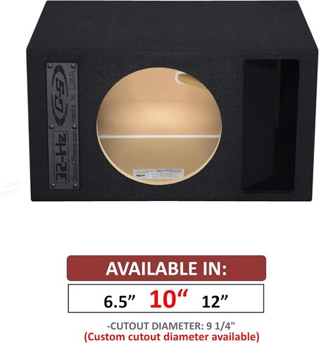 10" 32-hz Single Competition ported sub Box Speaker Box subwoofer Enclosure car Audio in Saudi Arabia