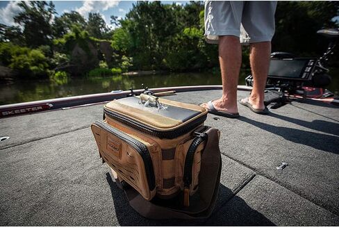 Plano Guide Series 3500 Tackle Bag, Beige, Includes 5 3500 Stowaway Organization Boxes, Premium Soft Fishing Tackle Storage, Waterproof & Non-Skid Base in Saudi Arabia