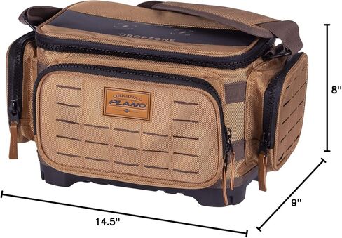 Plano Guide Series 3500 Tackle Bag, Beige, Includes 5 3500 Stowaway Organization Boxes, Premium Soft Fishing Tackle Storage, Waterproof & Non-Skid Base in Saudi Arabia