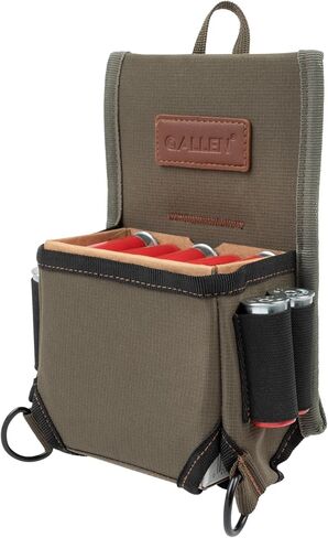 Allen Company Triumph Rip-Stop Double Compartment Shell Bag & 52 inch Waist Belt, Holds 50 Empty Hulls, Olive Green in Kuwait