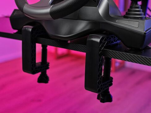 كمبيوتر عجلة القيادة للألعاب Trust GXT 289 Movi وXbox Series X/S وPS4 وNintendo Switch وعجلة سباق مع دواسات ومجاديف نقل الحركة وردود فعل الاهتزاز وSim Racing Farming Simulator / F1 / Gran Turismo in Kuwait