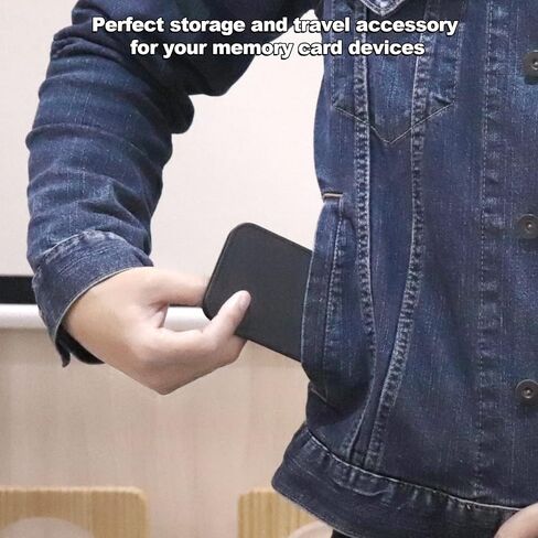 DAGIJIRD Portable Memory Card Storage Bag 24 Slots TF Card Holder Cartridge Case for Steam Deck in Saudi Arabia